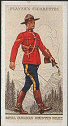 The cigarette cards in the ser are: 1 Cape Town Highlanders 2  Kimberley Regiment  