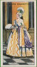 the cigarette cards in the set ares: Casilda (The Gondoliers), The Duchess of Plaza-Toro (The Gondoliers), The Duke of Plaza-Toro (The Gondoliers), Gianetta (The Gondoliers), Inez (The Gondoliers), Luiz (The Gondoliers), Marco and Giuseppe Palmieri (The Gondoliers), Arac (Princess Ida), Florian (Princess Ida), King Hildebrand (Princess Ida), Princess Ida (Princess Ida), Melissa (Princess Ida), Iolanthe (Iolanthe), Celia (Iolanthe), Lord Mountararat (Iolanthe), Lord Tolloller (Iolanthe), Katisha (The Mikado), Ko-Ko (The Mikado), The Mikado of Japan (The Mikado), Nanki-Poo (The Mikado), Pooh-Bah (The Mikado), Yum-Yum (The Mikado), The Duke of Dunstable (Patience), Dick Deadeye (HMS Pinafore), Hebe (HMS Pinafore), Josephine (HMS Pinafore), Frederic (The Pirates of Penzance), Mabel (The Pirates of Penzance), Major-General Stanley (The Pirates of Penzance), Old Adam Goodheart (Ruddigore), Sir Despard Murgatroyd (Ruddigore), Mad Margaret (Ruddigore), Robin Oakapple ( Ruddigore), Rose Maybud (Ruddigore), Zorah (Ruddigore), Alexis Pointdextre (The Sorcerer), Aline (The Sorcerer), Constance (The Sorcerer), Dr. Daly (The Sorcerer), Mrs Partlet (The Sorcerer), Sir Marmaduke Pointdextre (The Sorcerer), Lady Sangazure (The Sorcerer), The Defendant (Trial by Fury), The Judge (Trial by Fury), The Plaintiff (Trial by Fury), The Usher (Trial by Fury), The Headsman (The Yeoman of the Guard), Jack Point (The Yeoman of the Guard), Leonard (The Yeoman of the Guard) & Sir Richard Cholmondeley (The Yeoman of the Guard).
