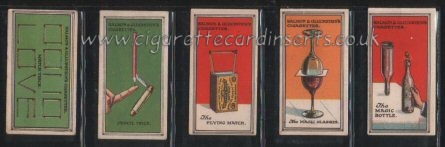 Salmon & Gluckstein Magical Series 1923 amazing set of 25 magic cigarette cards , excellent condition